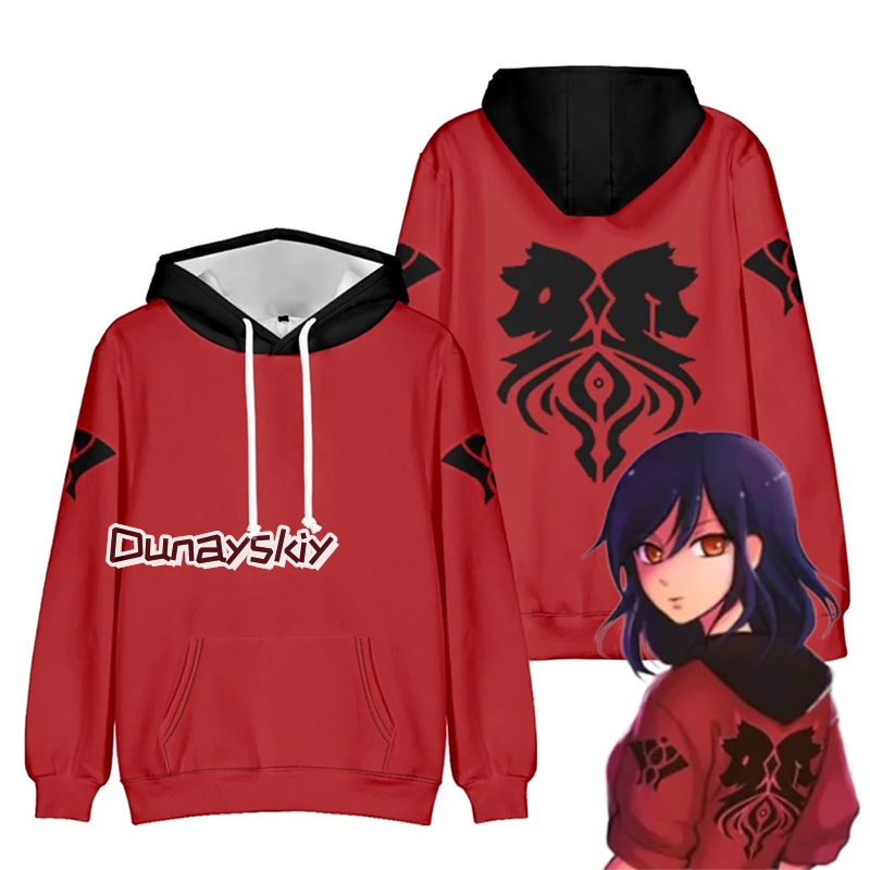 Anime Merch Hoodie - CosplayAnime Aphmau Cosplay Bluzy z Kapturem